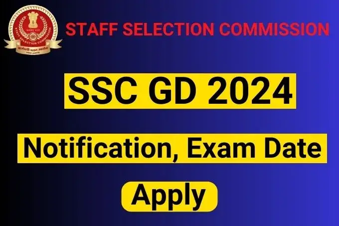 SSC GD Constable Recruitment 2024 Notification