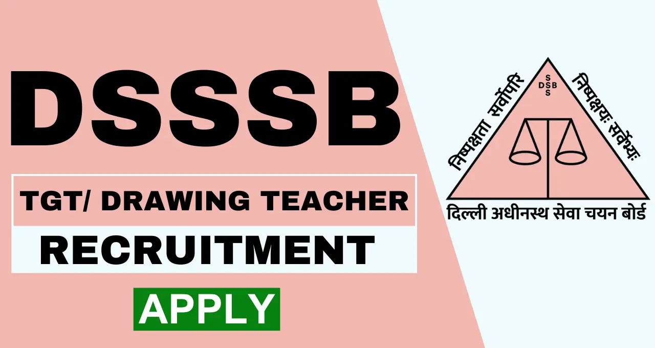 DSSSB TGT Recruitment